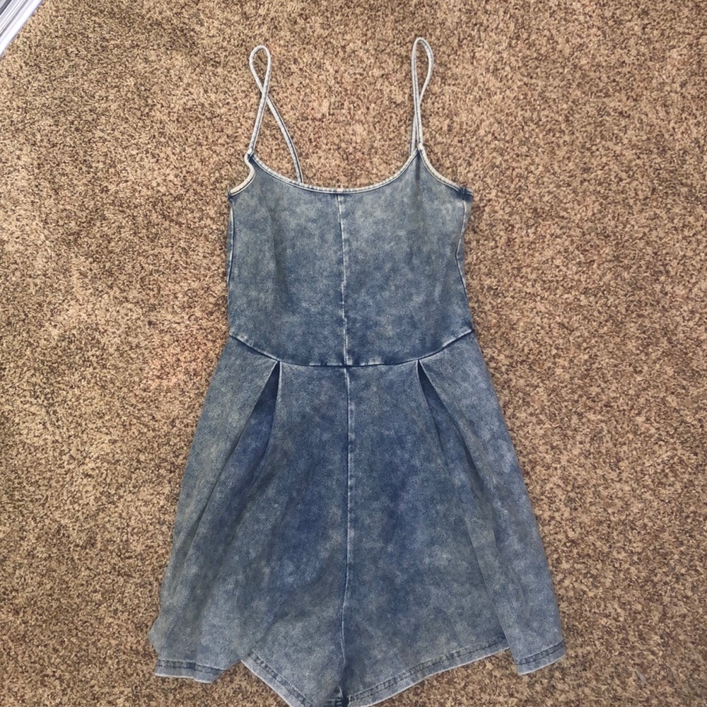 Super Cute Denim Romper